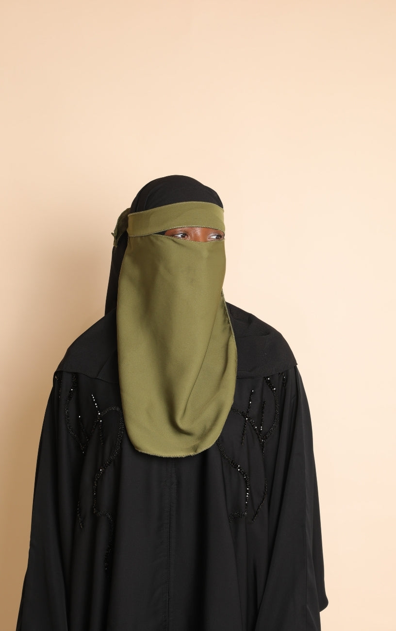 Olive Nida Niqab
